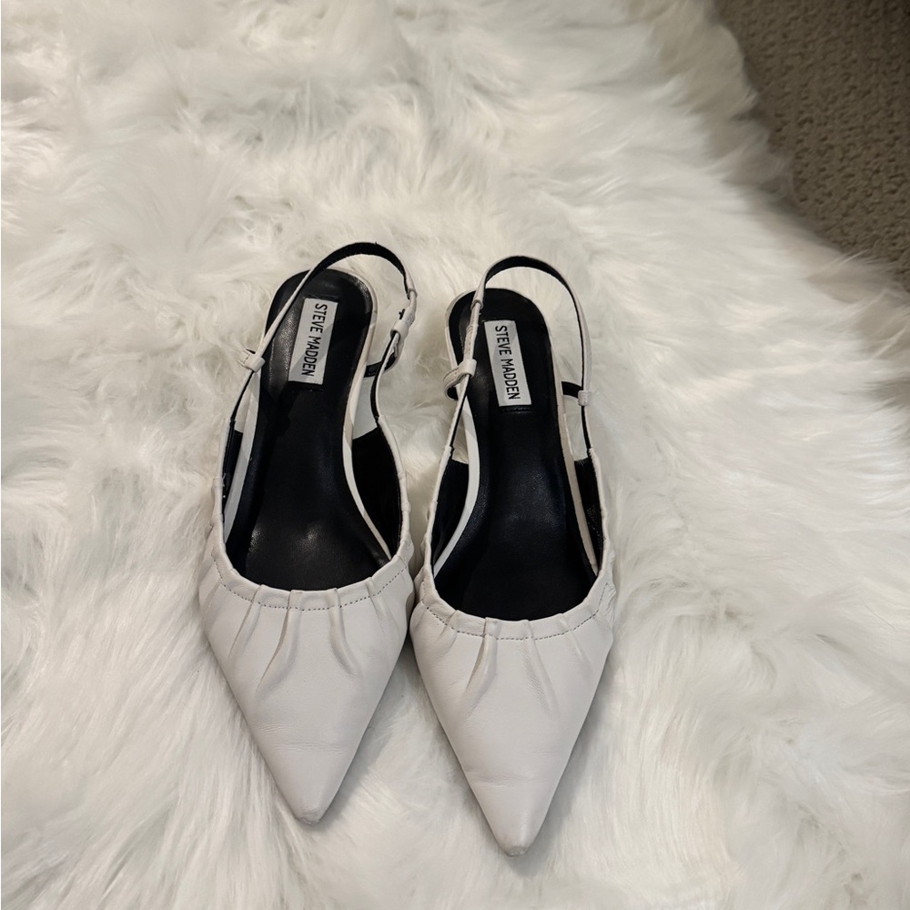 Bridal/Wedding Steve Madden Kitten Heels 8.5 - Picture 3 of 5